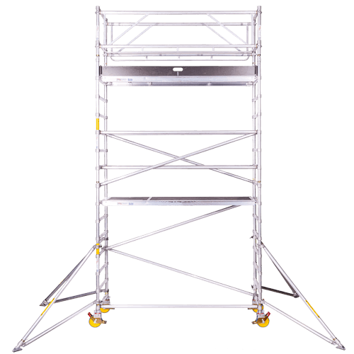 Mobile scaffolding